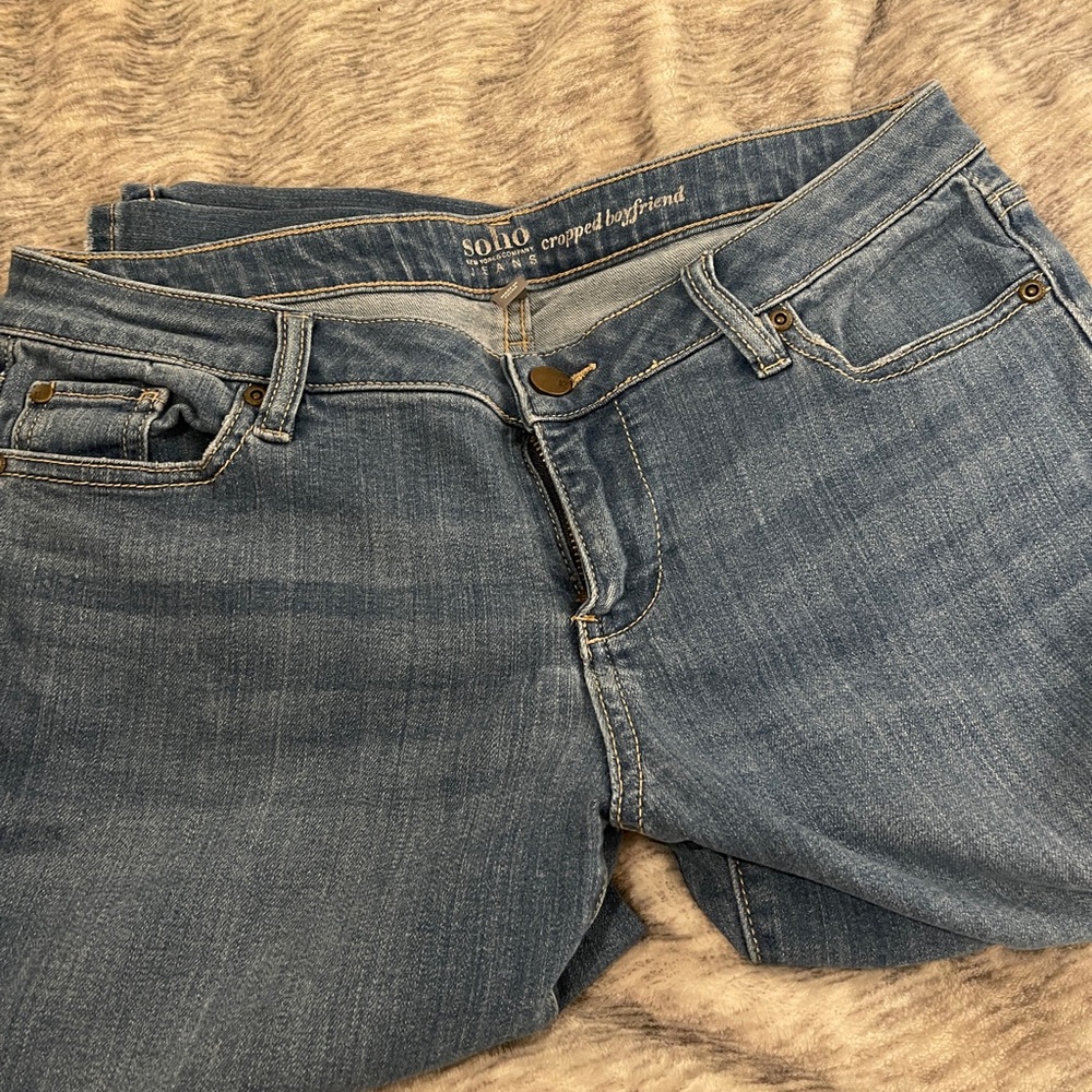 Soho Women's Light Blue Ankle Jeans
